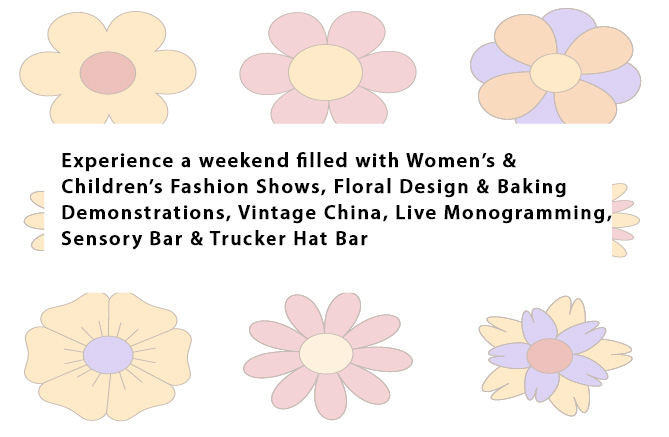 Flour Power Fashion Flowers & Cookie Design